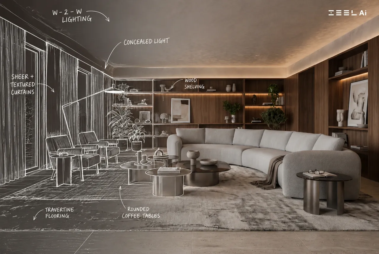 Why Most AI-Generated Interiors Never Make It Beyond Moodboards