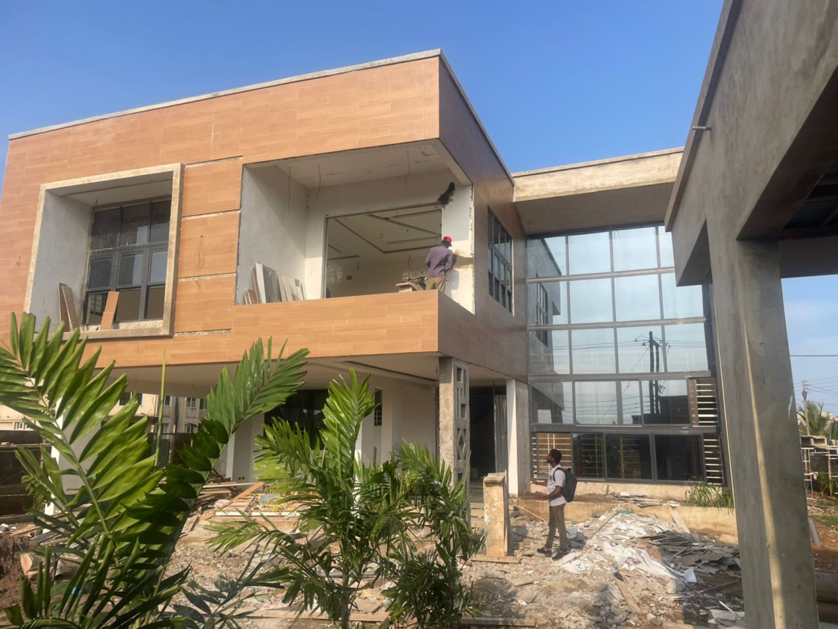 After: A two-storey luxury modern home